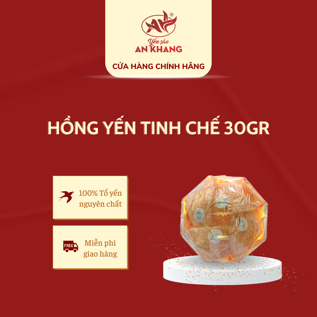 Bạch Nguyên Yến - Tinh chế 30g