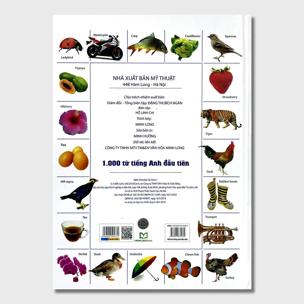 Sách- 1000 Từ Tiếng Anh Đầu Tiên