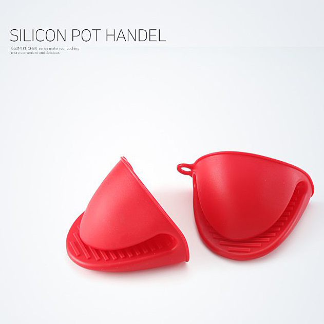 Bộ bắc nồi và miếng lót nồi chảo silicone chịu nhiệt tới 250oC, thân thiện môi trường GGOMi Hàn Quốc