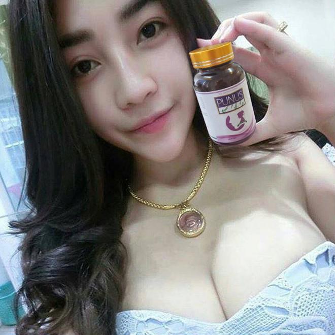 Viên uống Punus giúp tăng kích thước vòng 1, sáng da, mờ nám