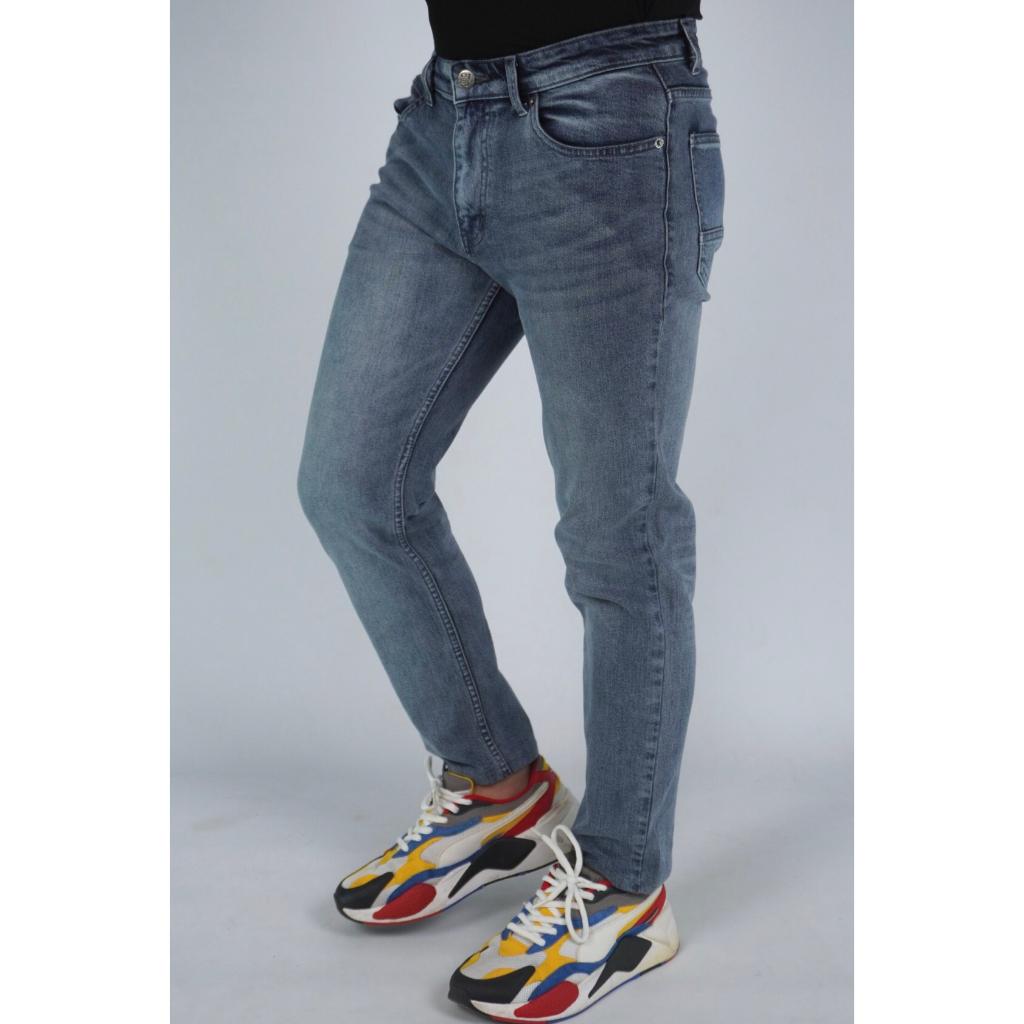 Quần Jean slim fit Q7, Quần bò Nam Ôm Đứng, Chất vải co giãn Cao Cấp, Lịch Sự, Trẻ Trung - thương hiệu Samma Jeans