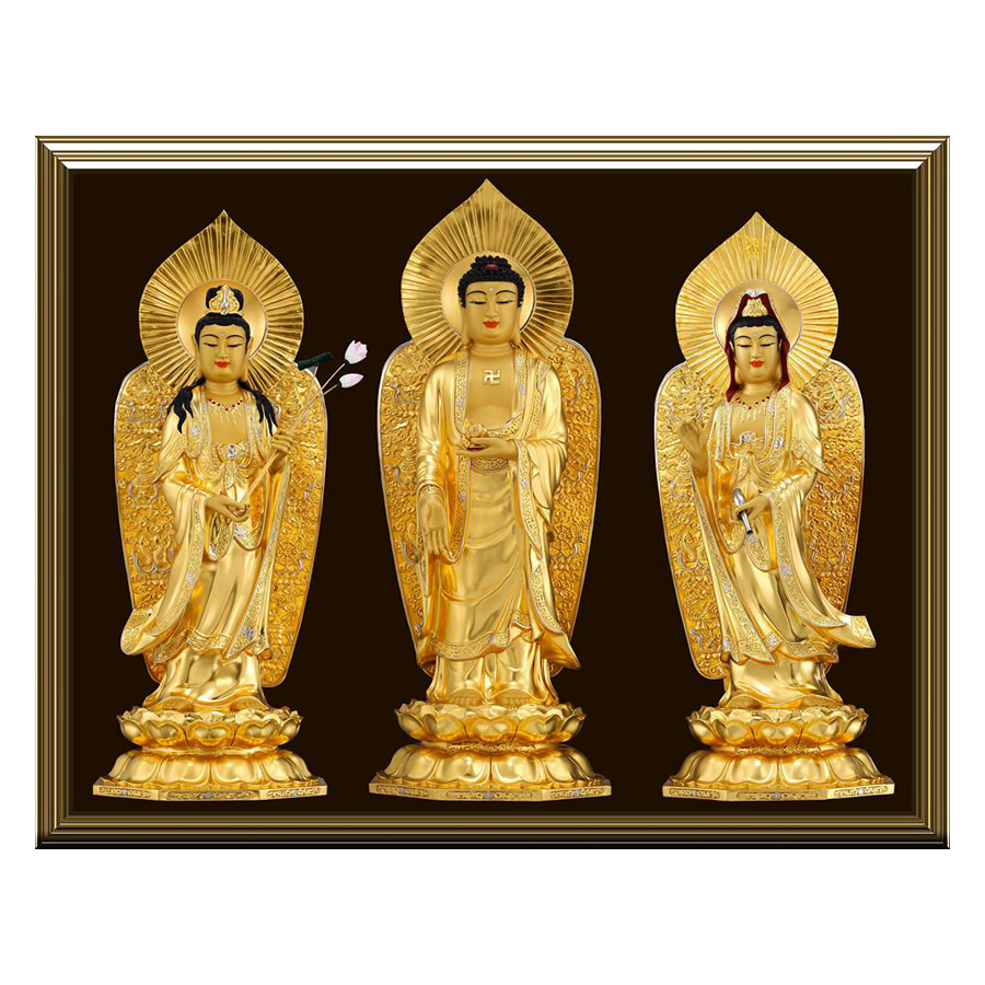 Tranh Nội Thất Tam Thánh