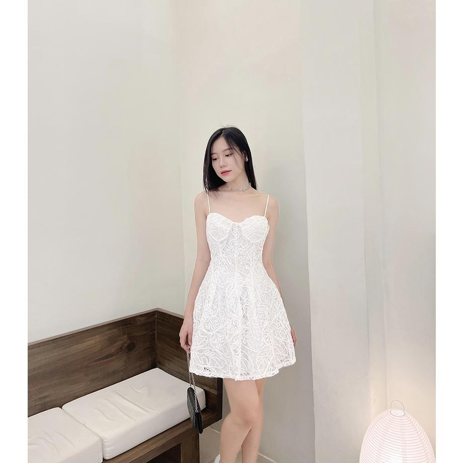 BBSTORE'S Đầm Xòe Ren Dự Tiệc Sang Trọng -D1121