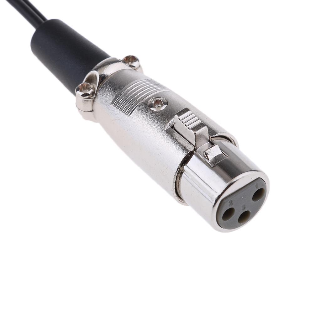 XLR Female to Dual RCA Male Patch Cable Audio Splitter Converter Cables 1.5M
