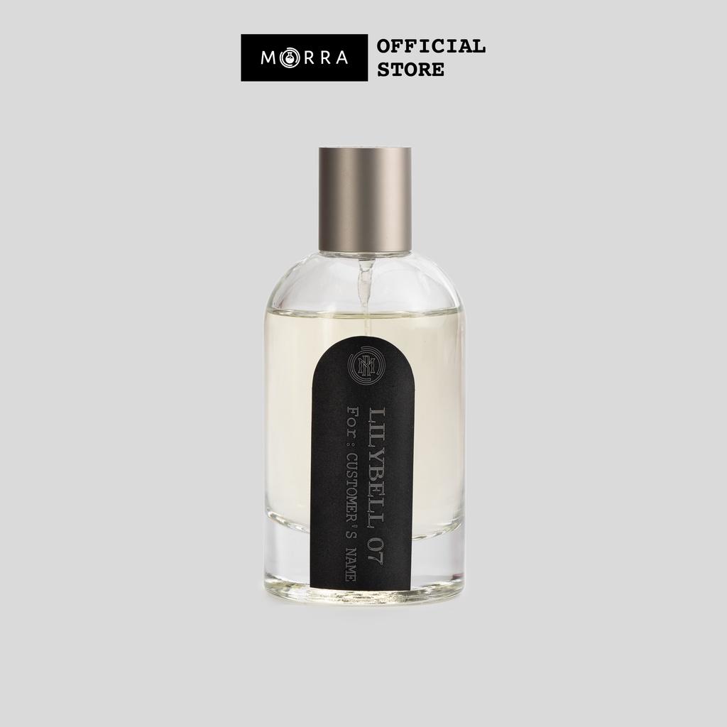 Nước Hoa Nữ Morra Lilybell 07 Chai 100ml Tem Kim Loại Nguyên Liệu Nhập Pháp Hương Thơm Sang Trọng, Nhẹ Nhàng, Ngọt Ngào