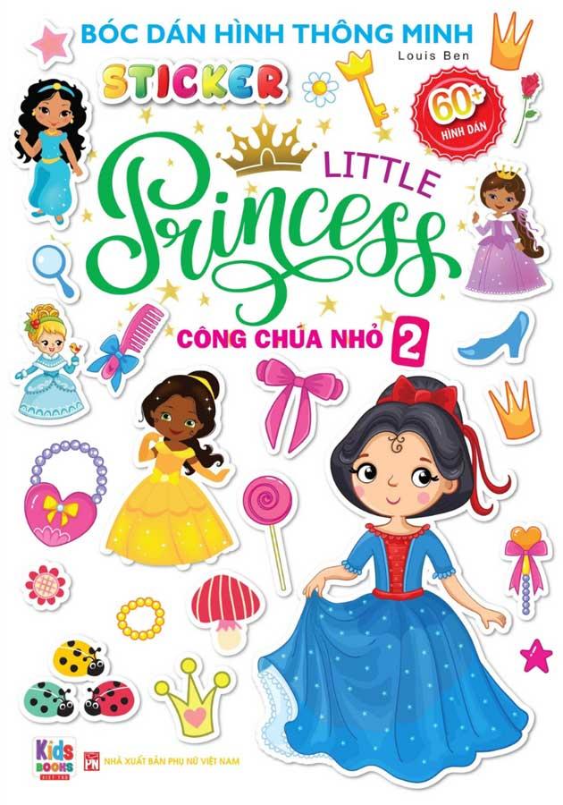 Sticker Bóc Dán Hình Thông Minh - Little Princess - Công Chúa Nhỏ 2