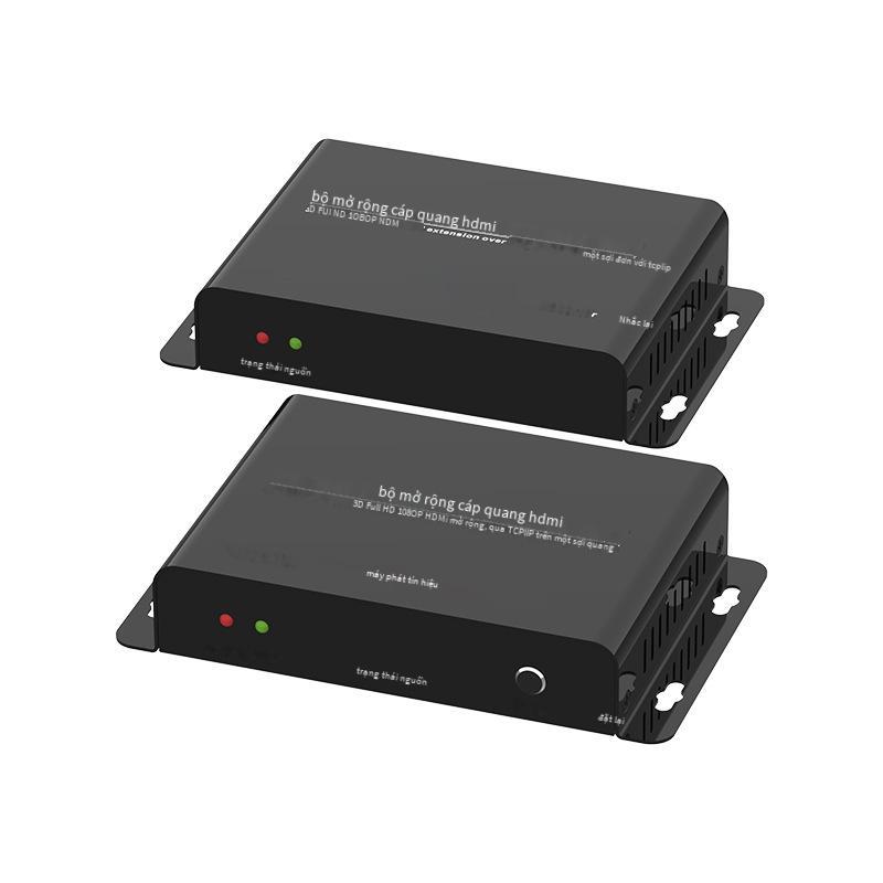 Vận Chuyển nhanh Zhenhong HDMI KVM Bộ Mở Rộng Sợi Quang HDMI + USB mở rộng Bộ Thu Phát Sợi Quang HDMI