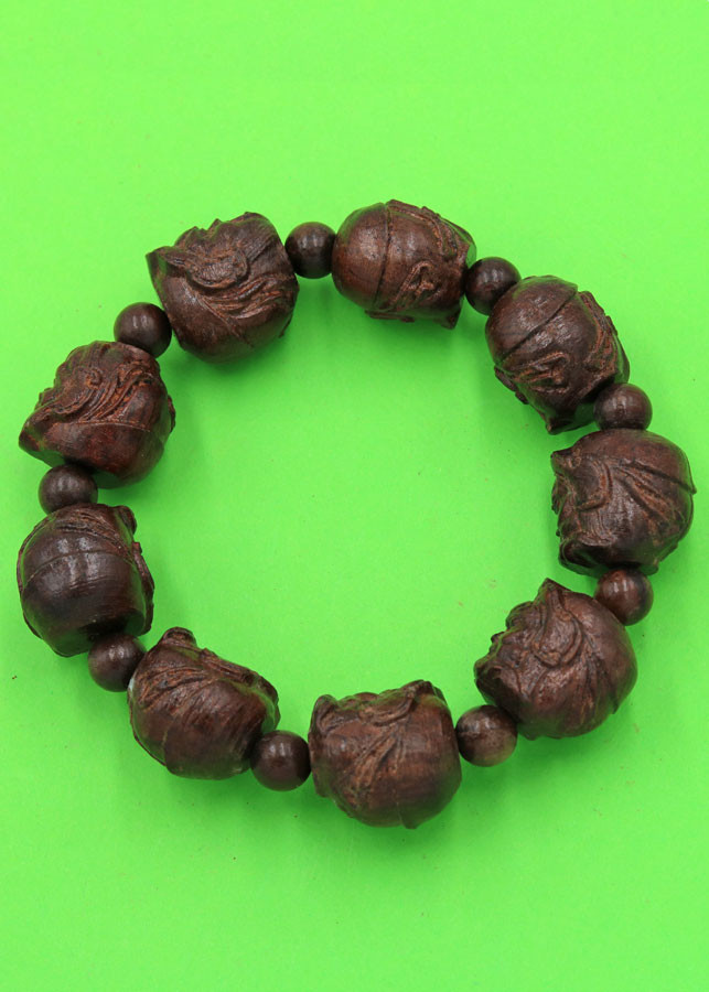 Vòng tay chuỗi hạt Phật Di lặc thần mộc