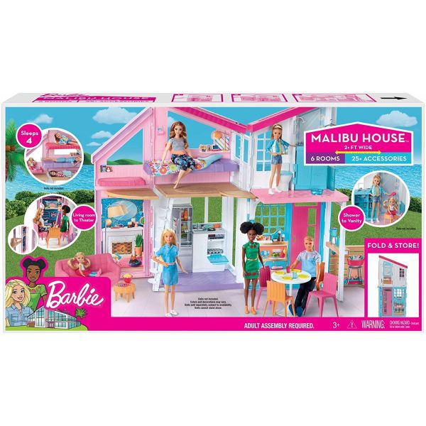 Ngôi nhà Malibu trong mơ của Barbie FXG57