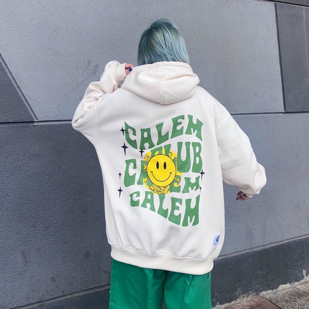 Hoodie zip CALEM.CLUB - Áo khoác nỉ dây kéo nhiều màu chất nỉ dày dặn form rộng unisex,  Áo hoodies & sweater oversize, áo khoác nam, áo khoác nữ, áo khoác cặp, áo khoác đôi