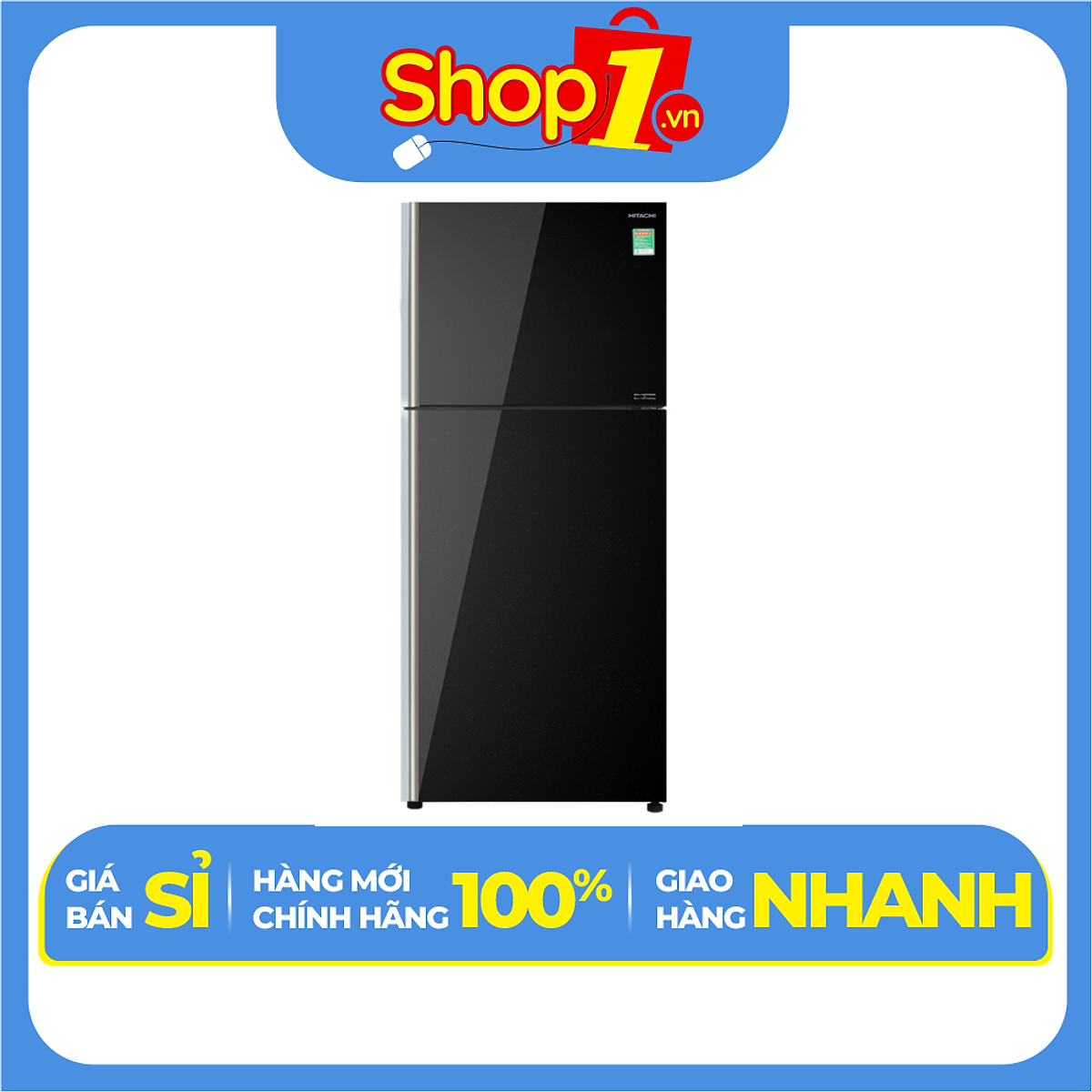 Tủ Lạnh Hitachi Inverter 366 lít R-FVX480PGV9 - Hàng Chính Hãng - Chỉ Giao Hà Nội