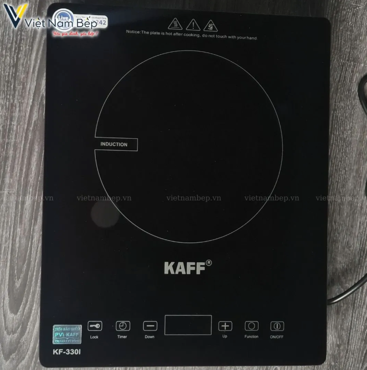 Bếp từ đơn KAFF KF-330I (2200W) - Hàng chính hãng