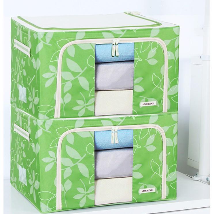 Túi Đựng Chăn Màn, Quần Áo Khung Sắt Gấp Gọn Cao Cấp miDoctor 50x40x33cm miDoctor