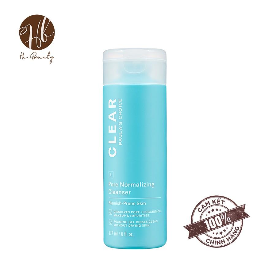 Paula’s Choice Clear Pore Normalizing Cleanser – Sữa rửa mặt ngăn ngừa mụn – 177ml