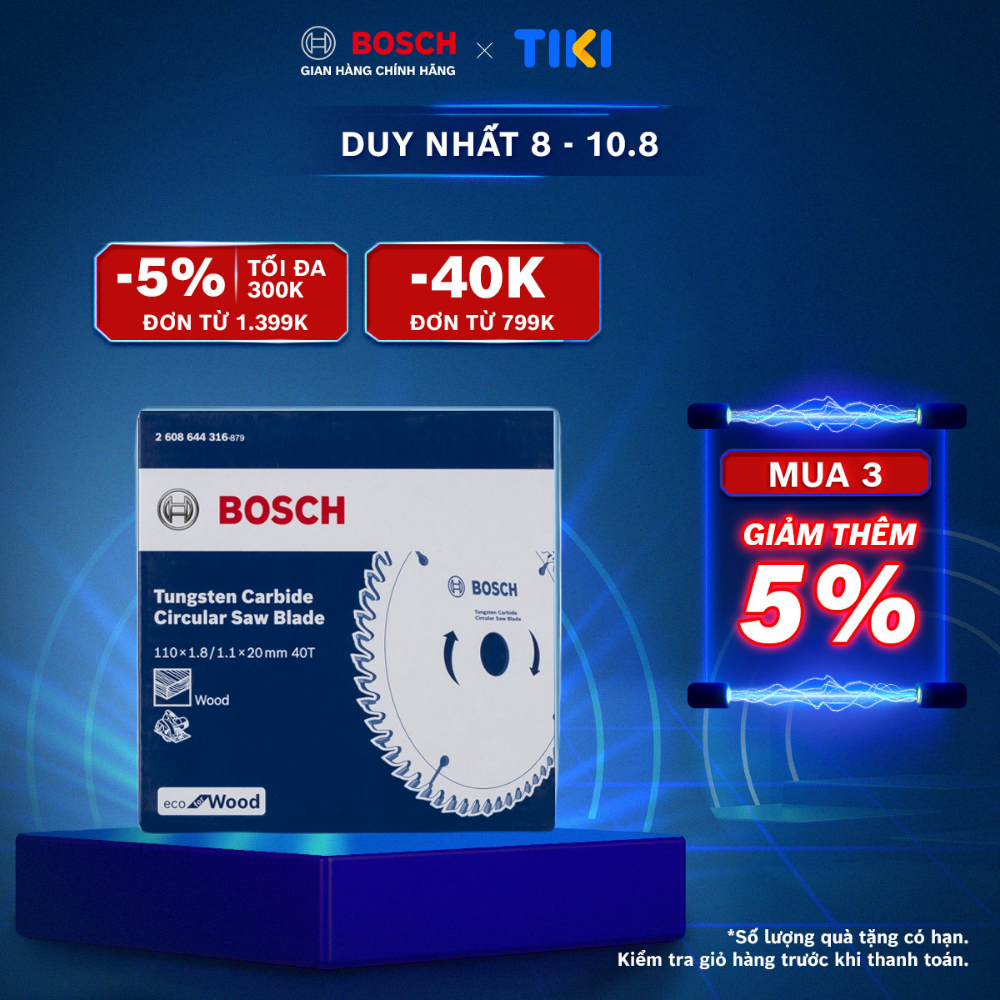 Lưỡi cưa gỗ Bosch (Mới)