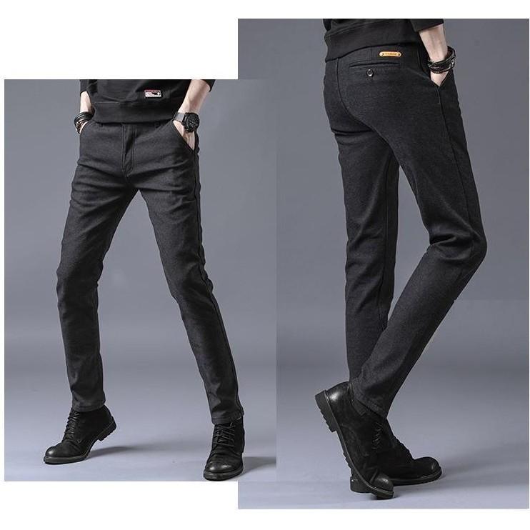 Quần tây nam giả jeans, dáng ôm trẻ trung, hàng nhập Quảng Chau