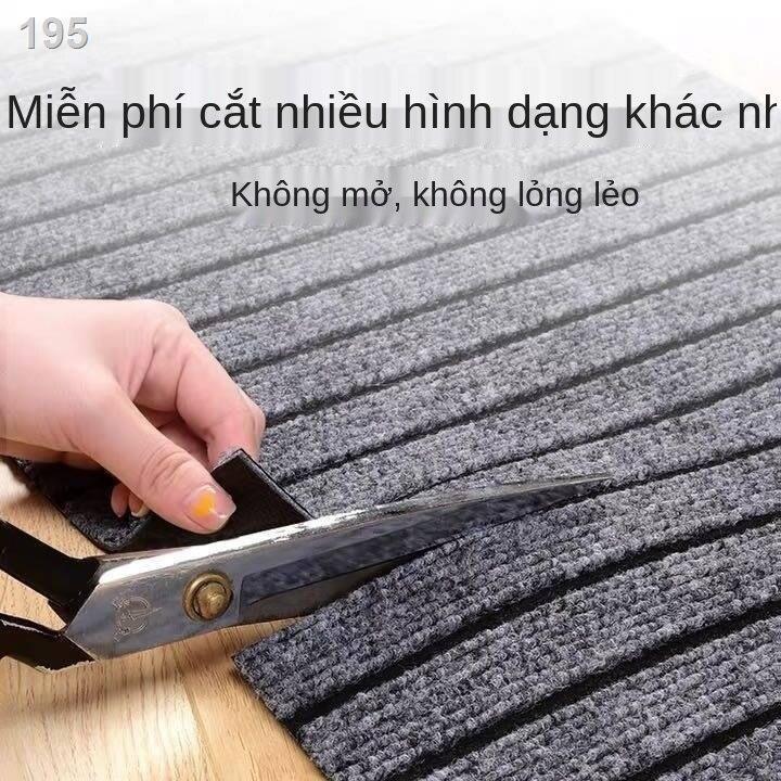 Thảm sàn nhà bếp cửa phòng tắm thấm nước chống trượt hộ gia đình tùy chỉnh nhập cảnh chân