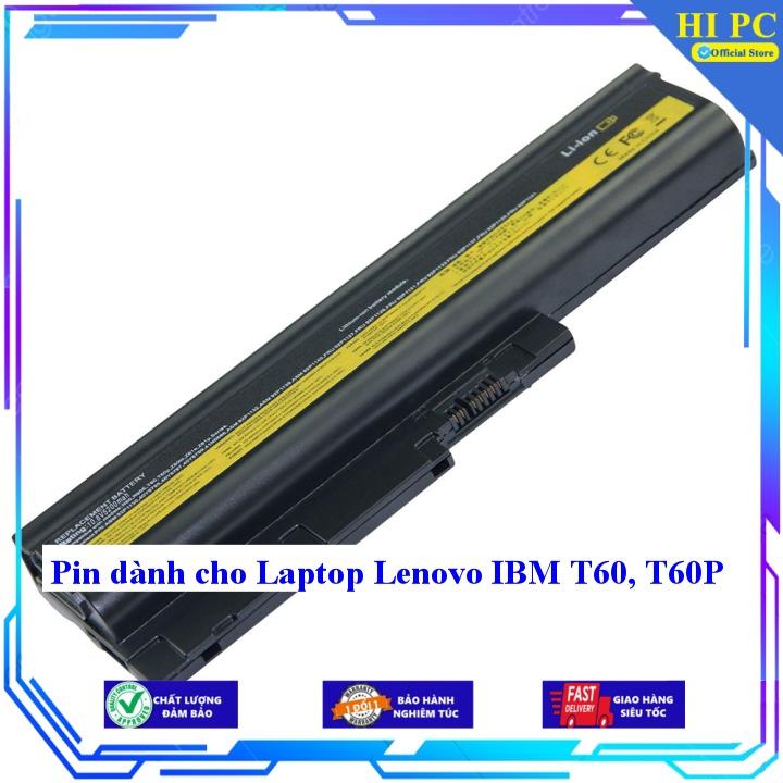 Pin dành cho Laptop Lenovo IBM T60 T60P - Hàng Nhập Khẩu