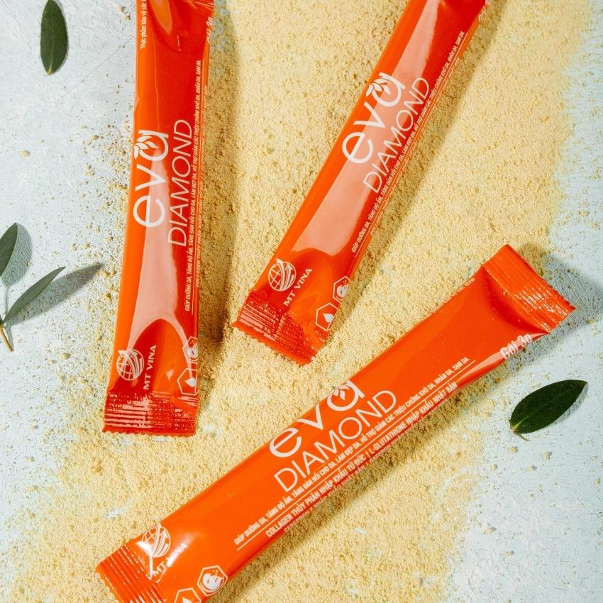 { combo 10 ] Eva Diamond Thải Độc Đẹp Da cân bằng nội tiết giảm tình trạng nóng trong bốc hỏa da khô sạm