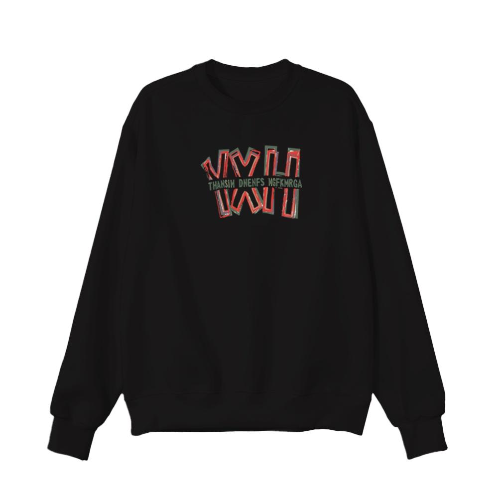 Áo dài tay trơn NỈ BÔNG Unisex MonsterX YHX Sweater Ulzzang cặp đôi nam nữ form rộng oversize Hàn Quốc
