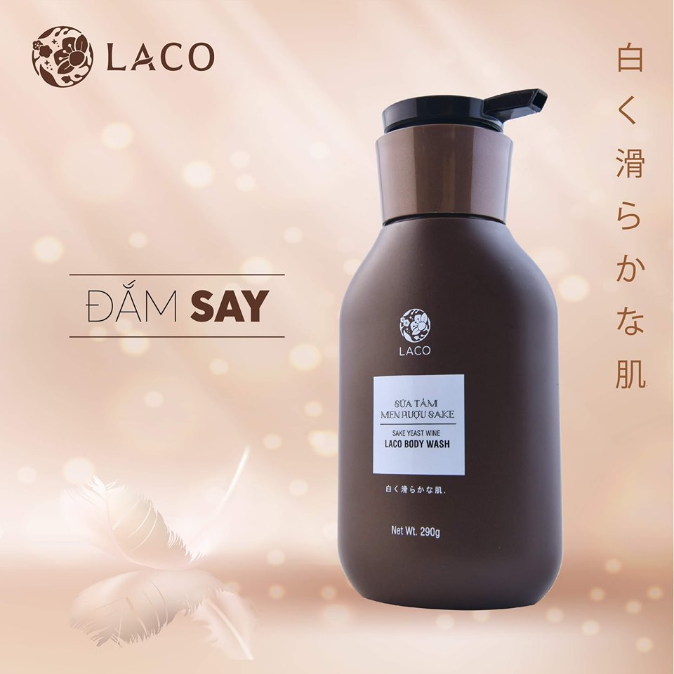 Sữa tắm Men Rượu Sake - Laco