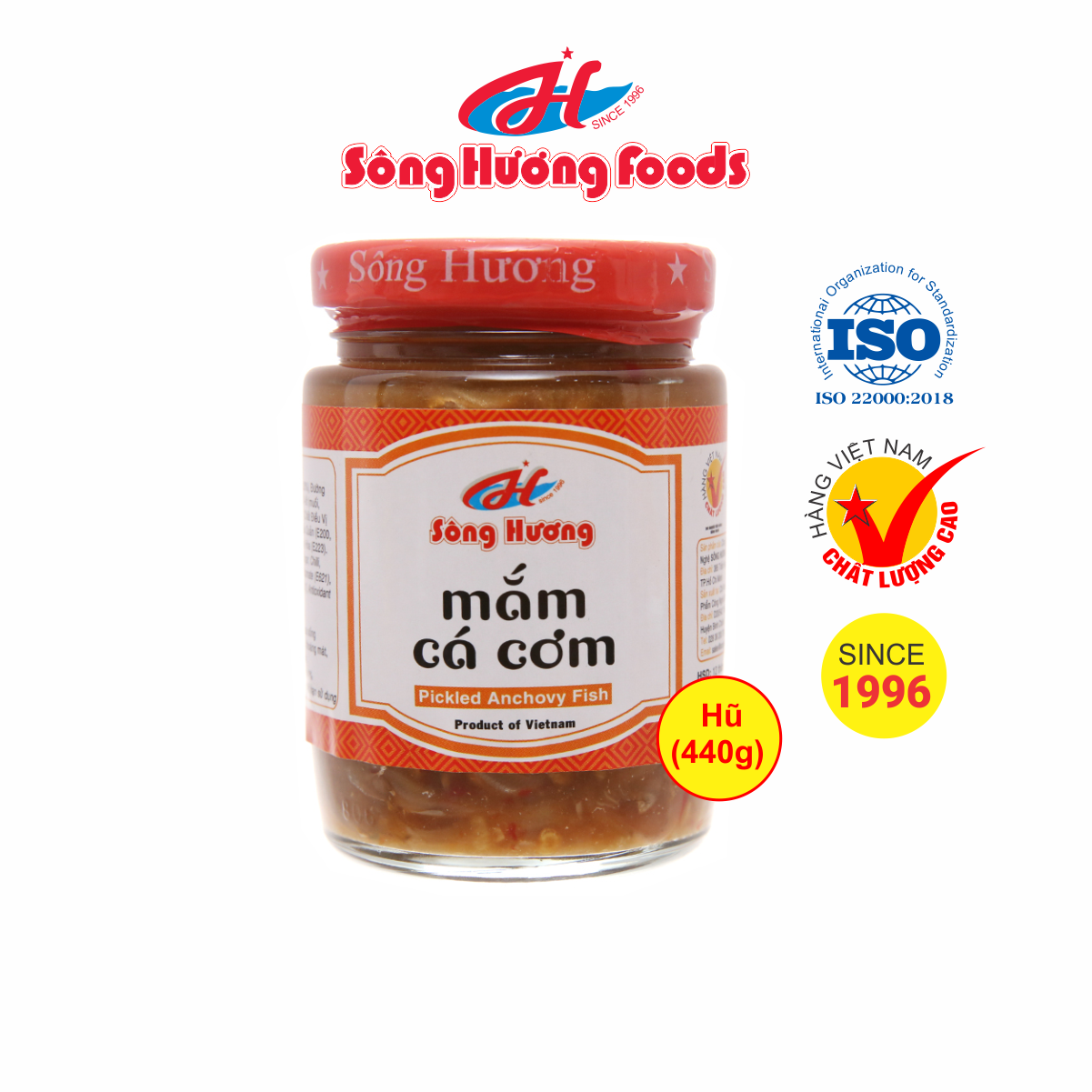 Mắm Nêm Cá Cơm Sông Hương Foods Hũ 440g