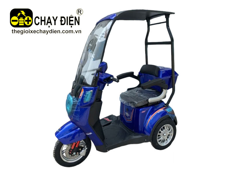XE 3 BÁNH ĐIỆN LIXI PRO CÓ MÁI CHE