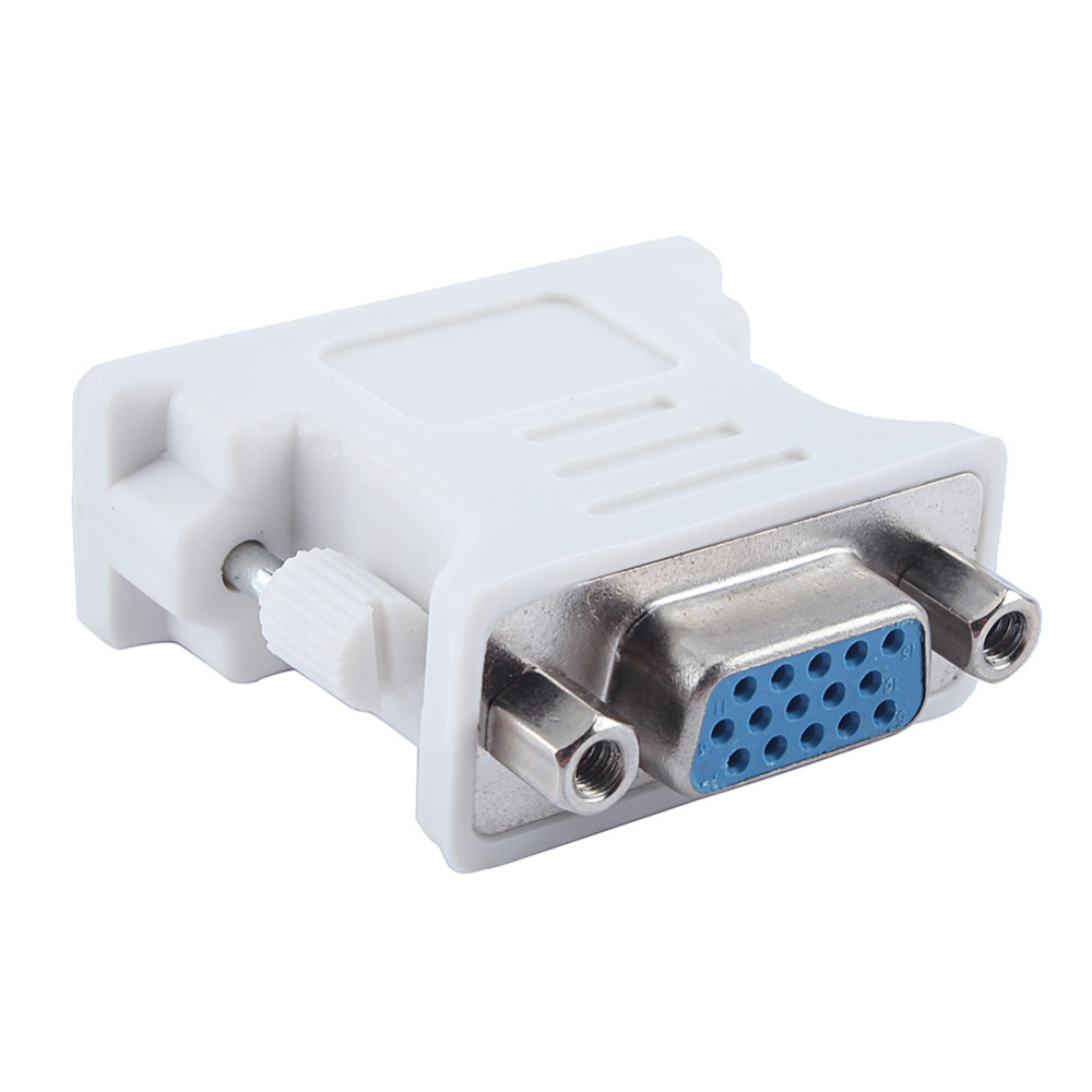 Bộ Chuyển Đổi HD Dvi-I 24 + 5 Pin Dvi Male To VGA Female Cho Máy Tính Xách Tay PC HDTV LCD DVD Máy Tính Đồ Họa Máy Chiếu