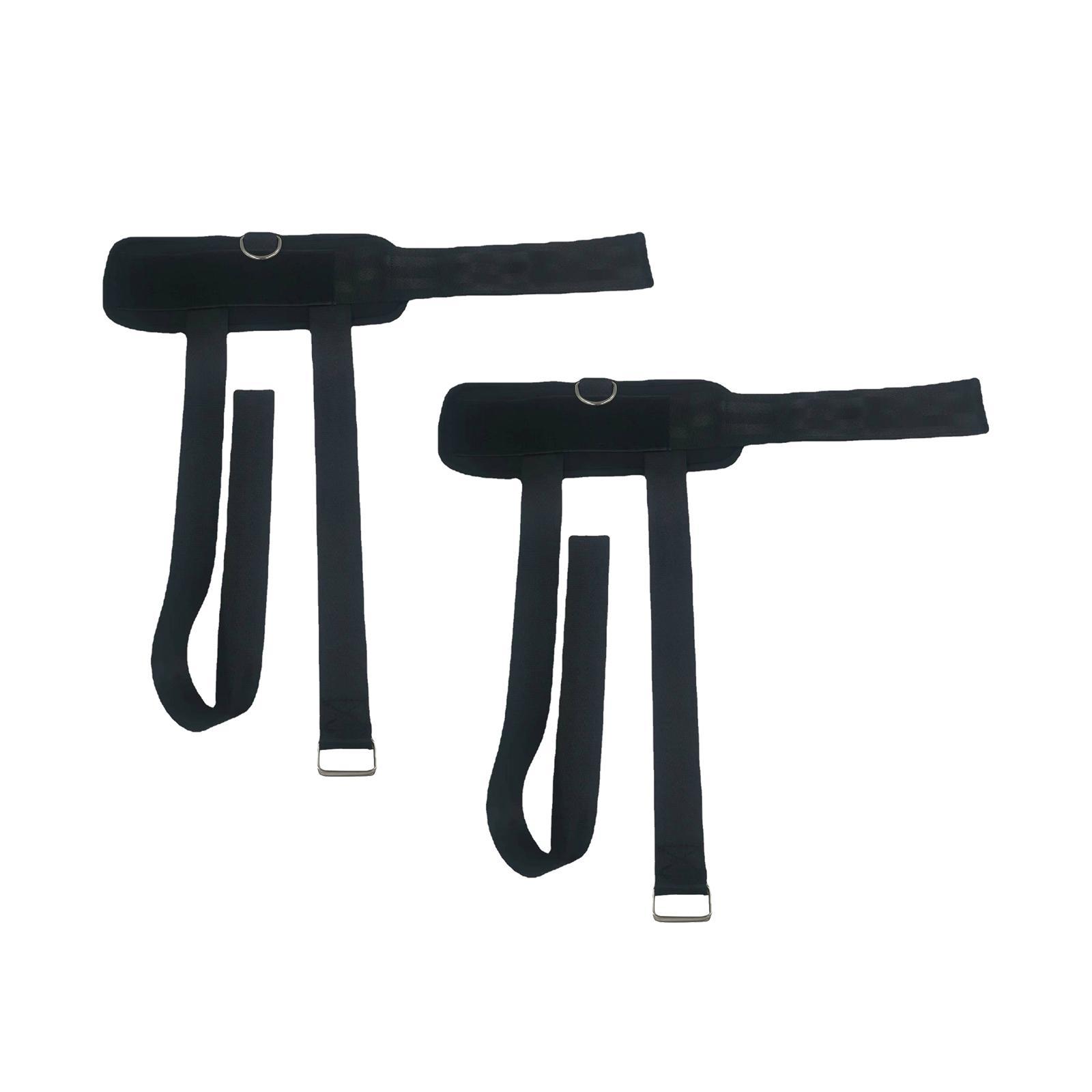 Dumbbell Ankle Strap Ankle Weights Straps Portable Fittings Dumbbell Attachment Sturdy Tibialis Trainer Ankle Cuffs for Fitness Bodybuilding