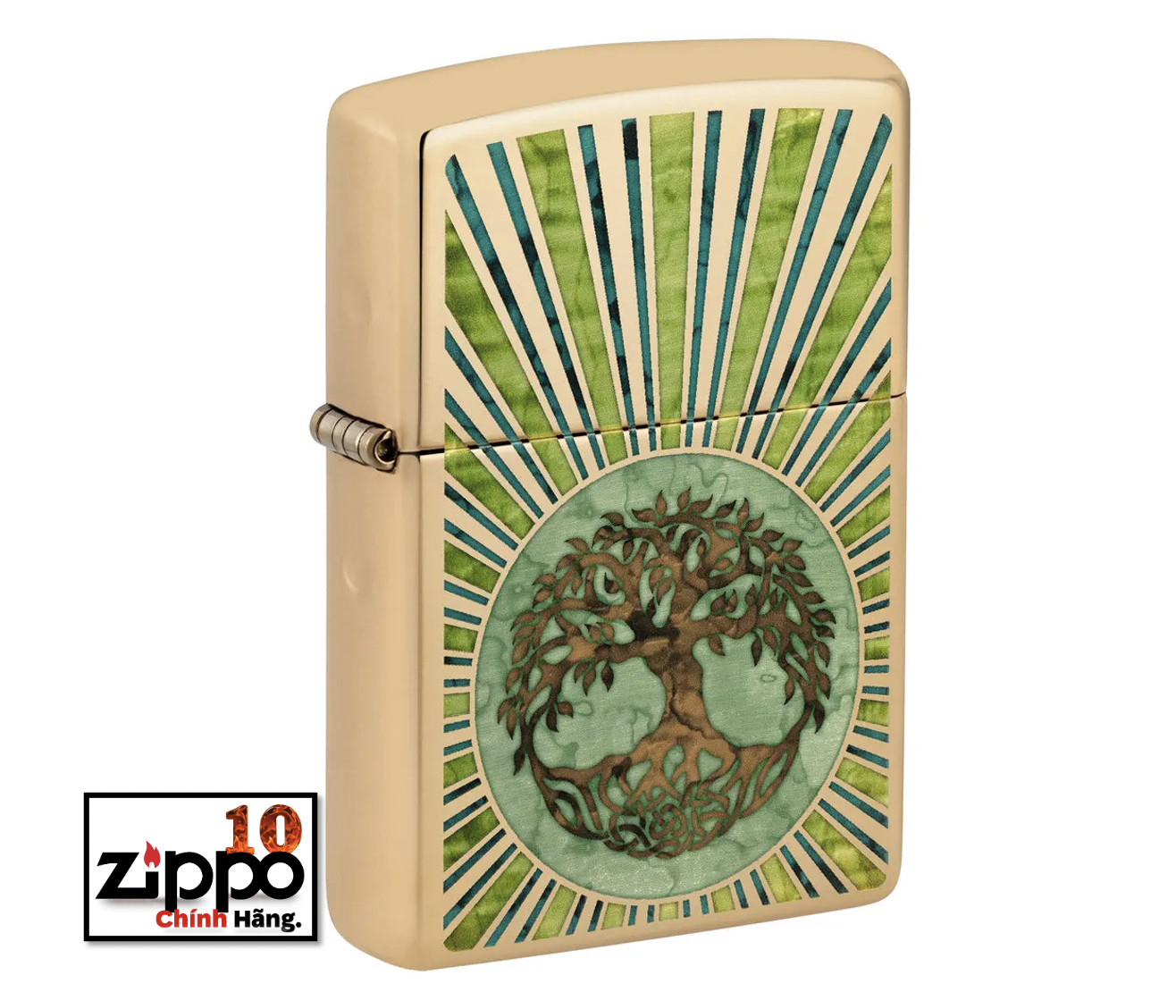 Bật lửa ZIPPO 48391 Spiritual Design - Chính hãng 100%