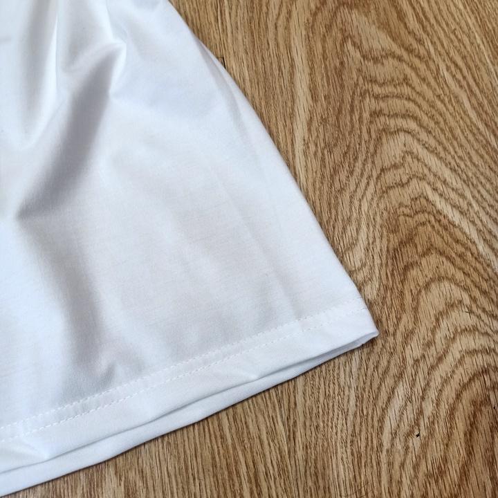 Áo Thun Gia Đình cotton mịn hình Gấu Xanh Logo In Hai Mặt