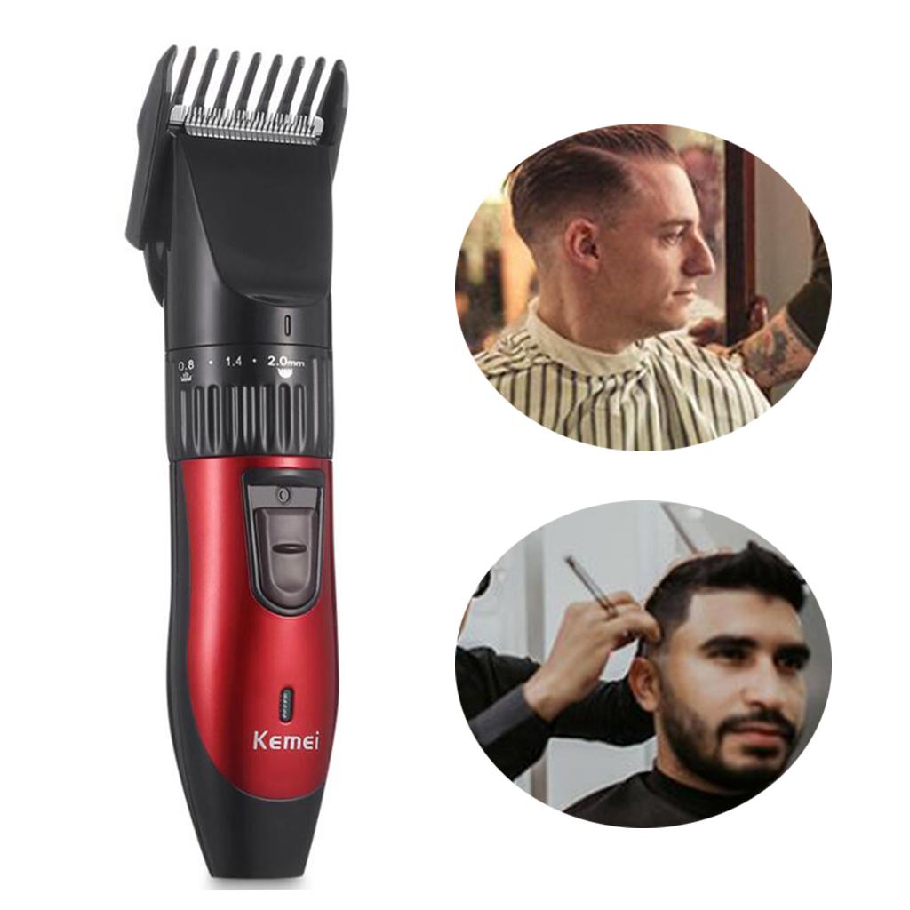 Rechargeable Cordless Electric Hair Trimmer Shaver for Men Adult Kid EU Plug