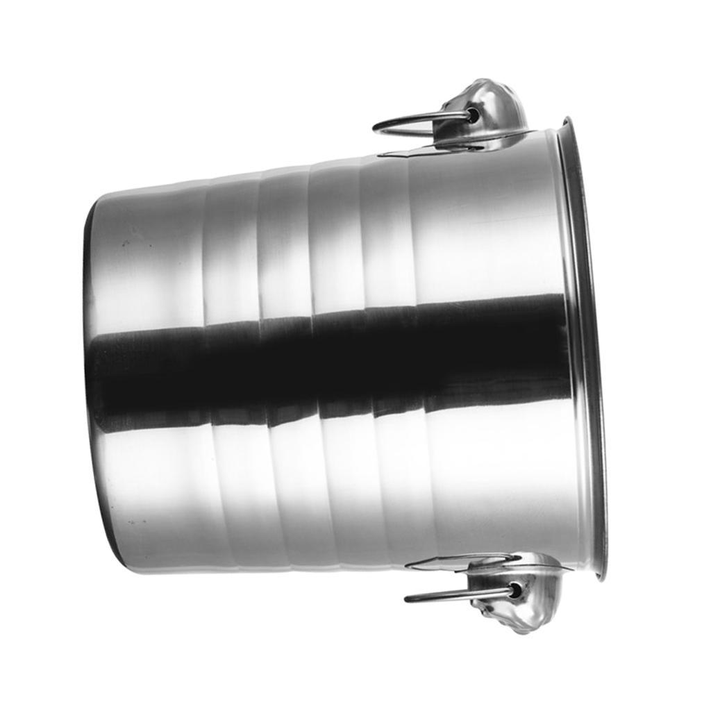 Stainless Steel Ice Bucket Wine Cooler Champagne Cooler Indoor Outdoor L