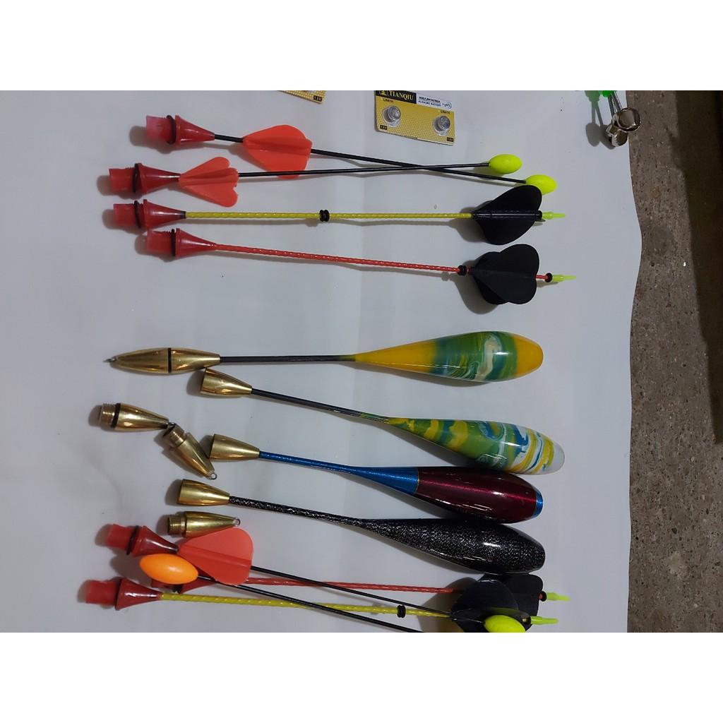 Phao lục chân đồng 2 ngọn siêu đẹp.phao câu lục