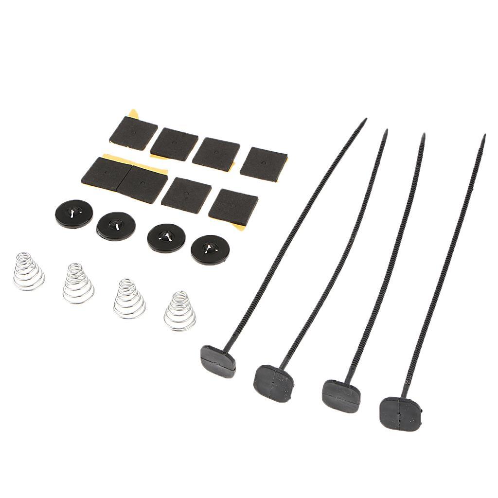 Electric Cooling Fan Mounting Kit W/ Springs Radiator Oil Transmission Cooler