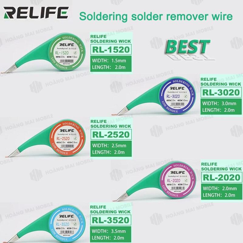 Dây đồng hút thiếc RELIFE RL-2020 kèm bộ kẹp