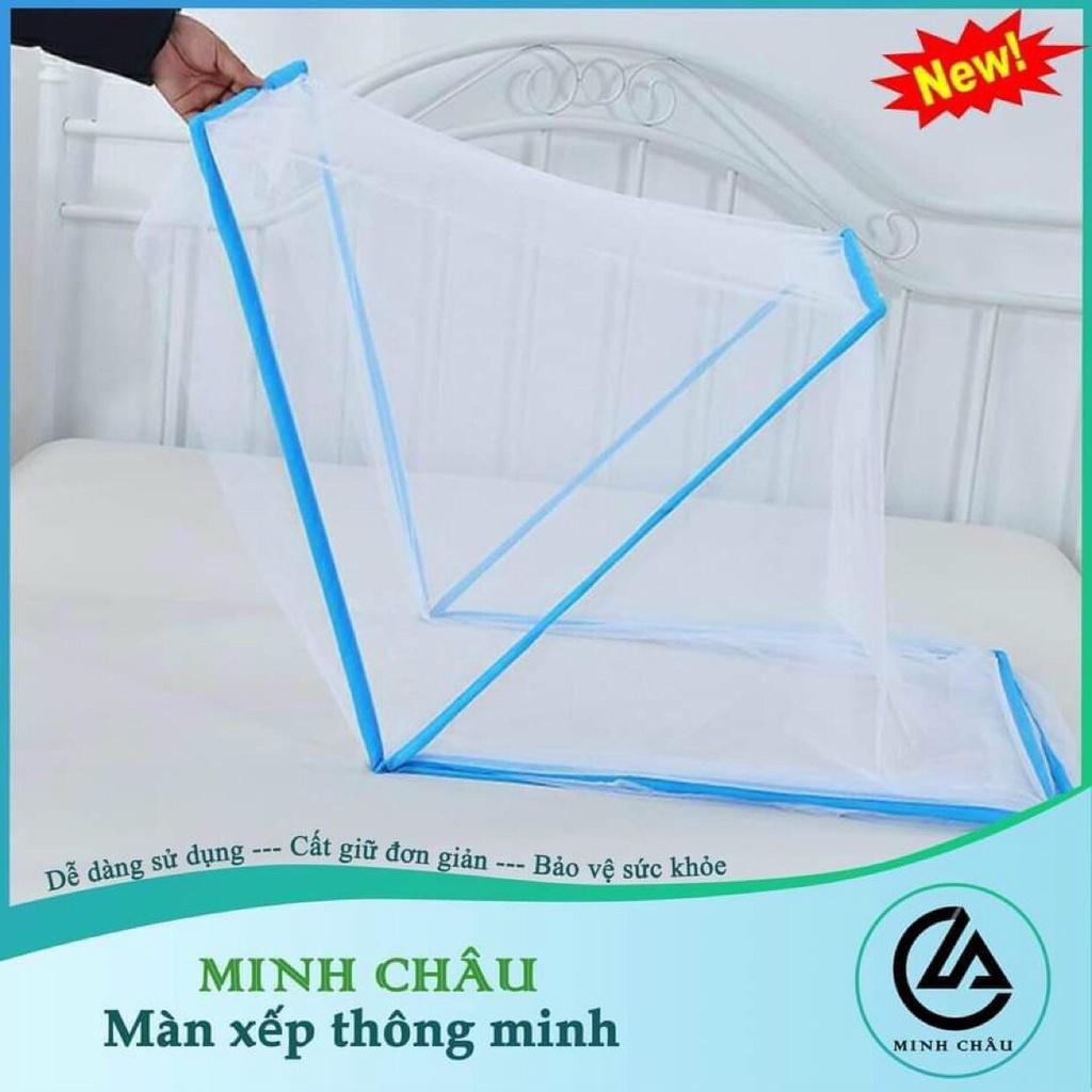 Màn mùng xếp chống muỗi thông minh gấp gọn Minh Châu