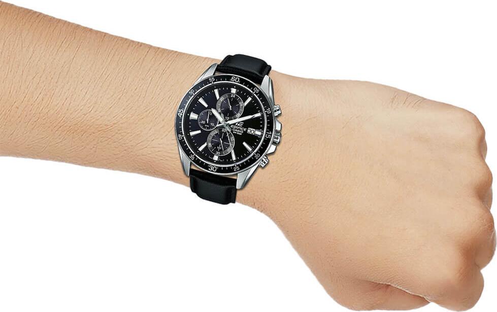 Đồng hồ nam dây da Casio EDIFICE EFR-546L-1AVUDF