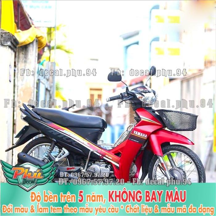 Tem rời Sirius Spark đỏ đen