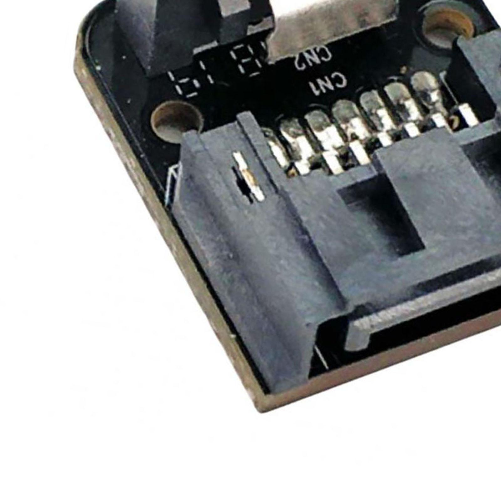 7Pin Female to Male Adapter Connector Durable 90 Degree Converter for SSD HDD