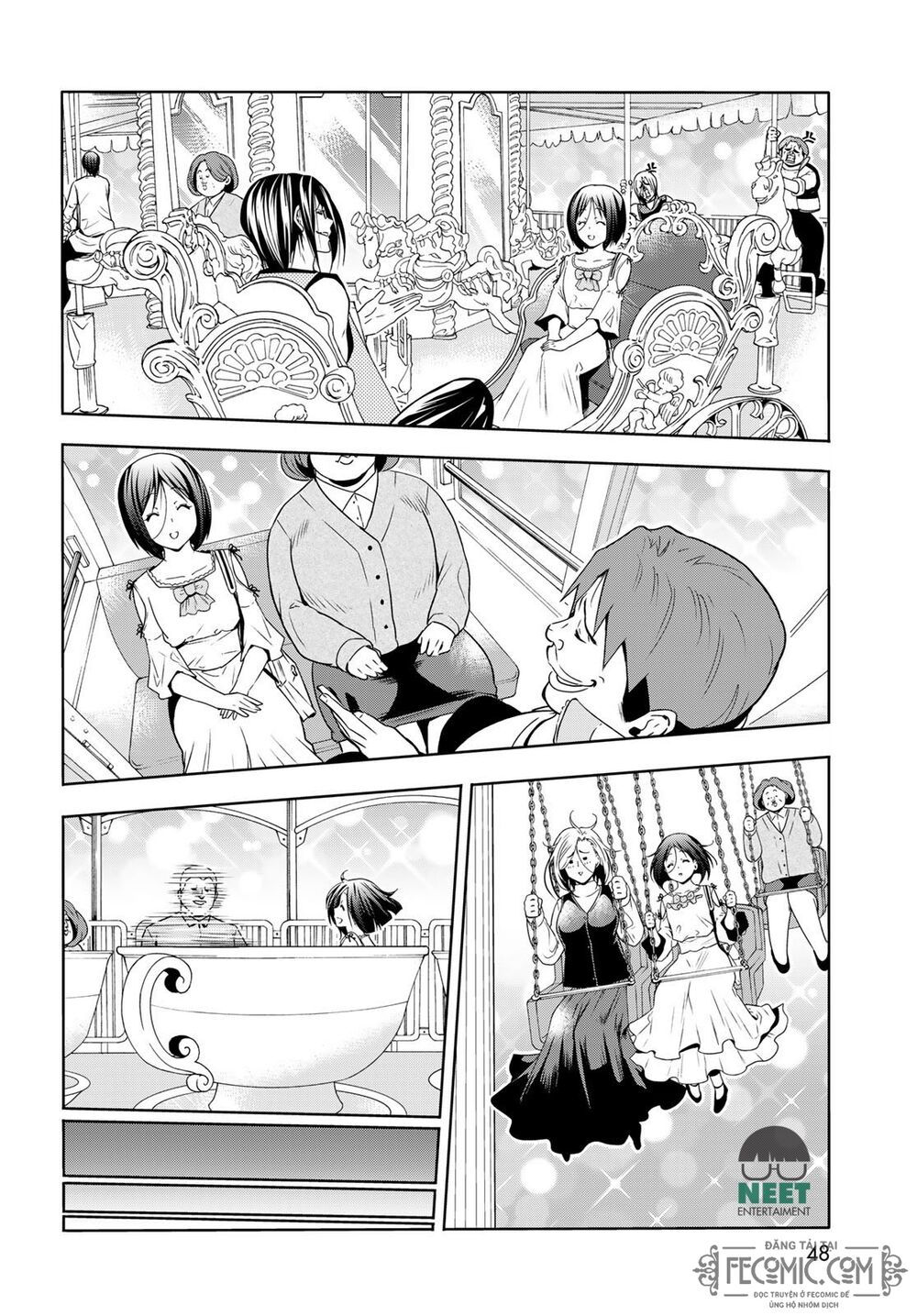cô gái thích lặn - grand blue chapter 78 45