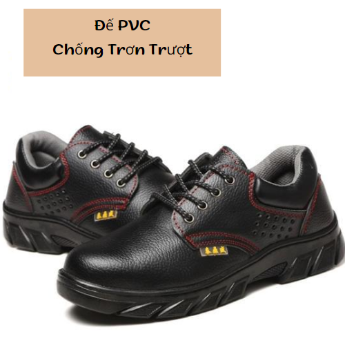 GIÀY BẢO HỘ LAO ĐỘNG NAM CHỐNG ĐÂM XUYÊN MŨI THÉP - T0288