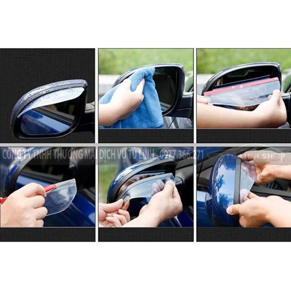 Vè che mưa gương chiếu hậu chống bám nước