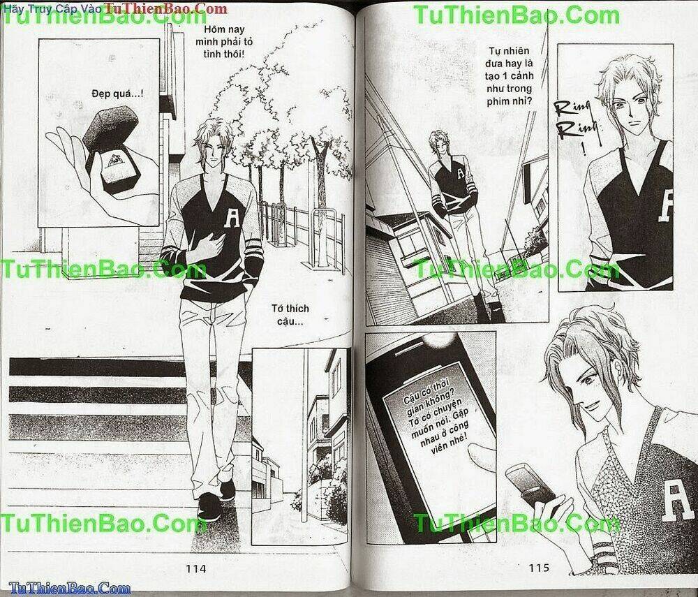 tiểu tử quậy bản đẹp - become habituated to kiss chapter 8 59