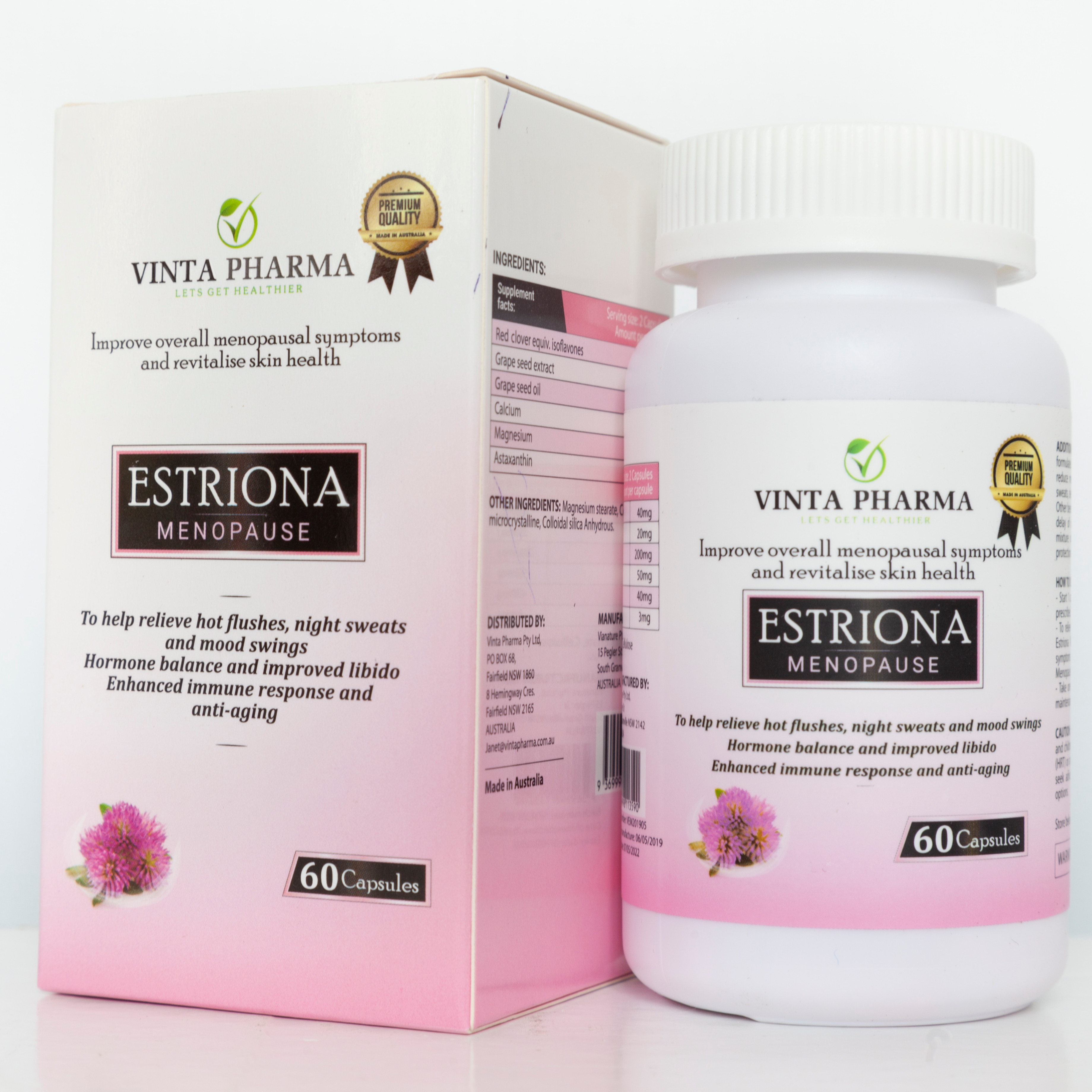 Viên Uống Chống Lão Hóa ESTRIONA (MENOPAUSE)