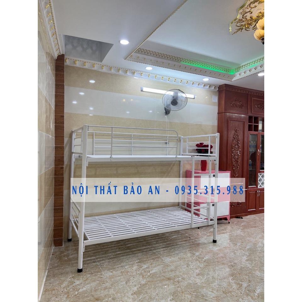 GIƯỜNG TẦNG NGỦ SẮT TRÒN GIÁ RẺ 1M2X2M