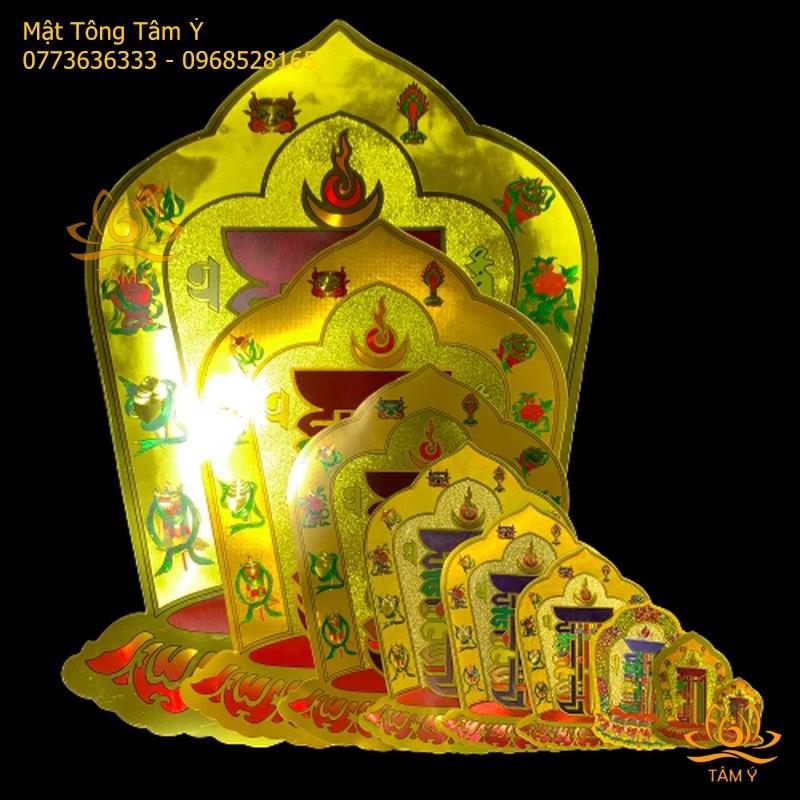 Miếng dán Thời Luân Kim Cang Kalachakra