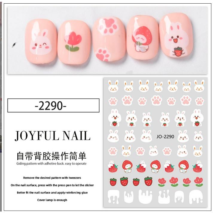 mã sticker nail mới 2290