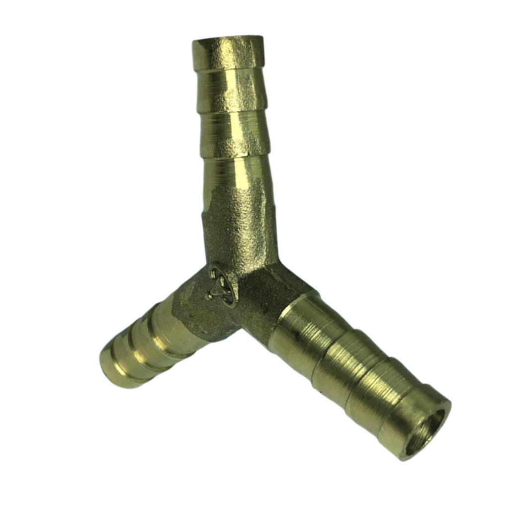 Y-piece Brass Hose Connector