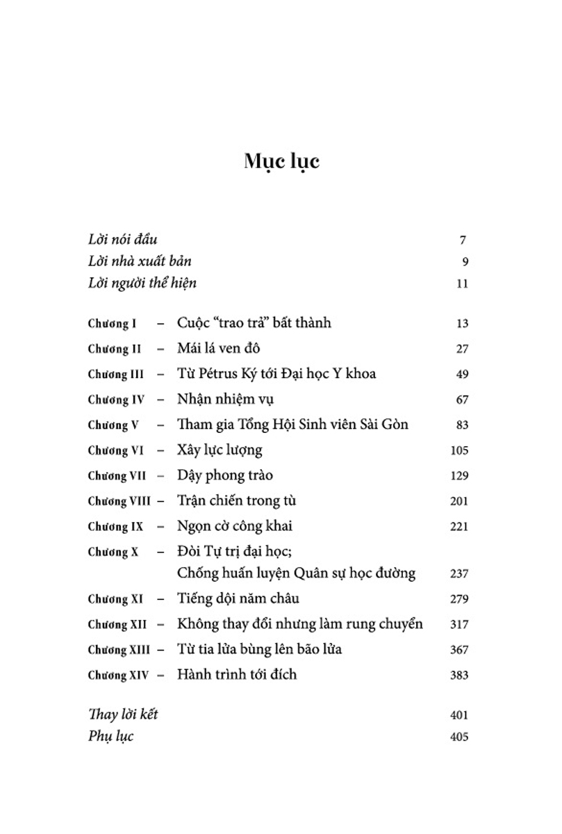 Chúng Ta Đòi Hòa Bình: Huỳnh Tấn Mẫm Và Phong Trào Yêu Nước, Tranh Đấu Của Thanh Niên, Sinh Viên, Học Sinh Sài Gòn, 1969-1975 _TRE